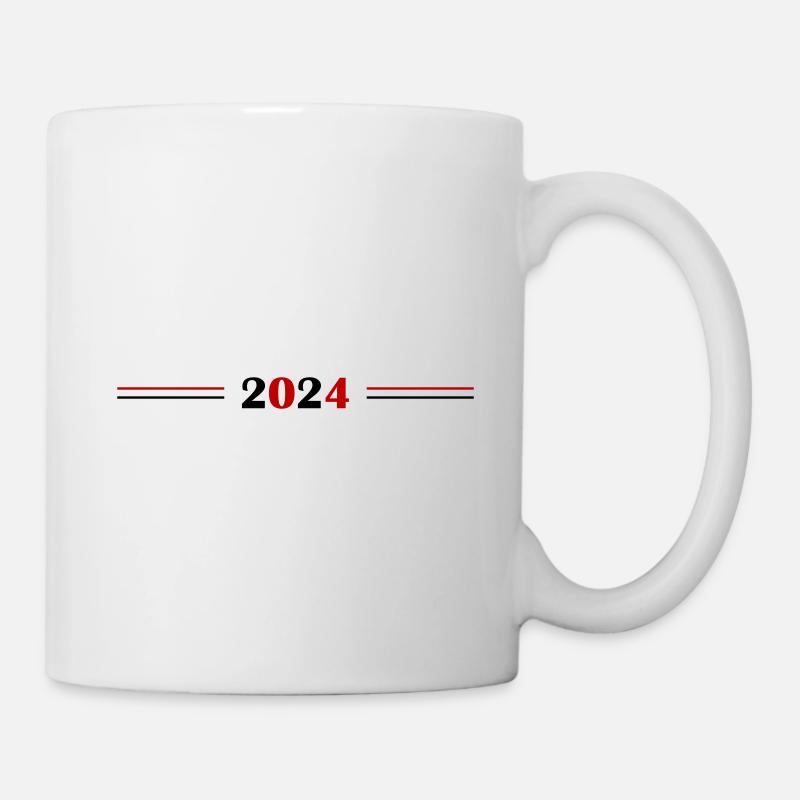 2024 year Line - Mug - white