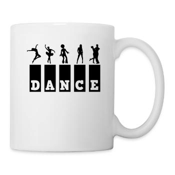 Dance dance dancing - Mug - white - Right