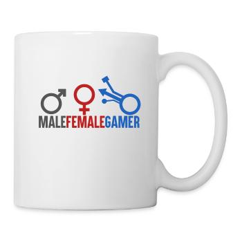 Gamer - Male Female Gamer - Mug - white - Right