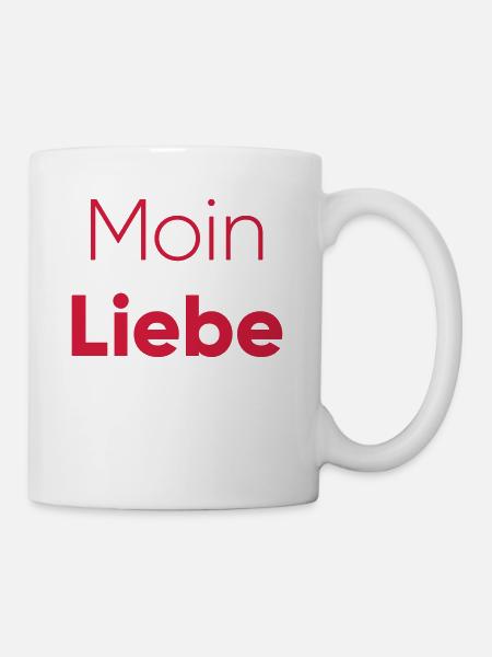 Liebe ist stärker als Hass - Tasse - Weiß