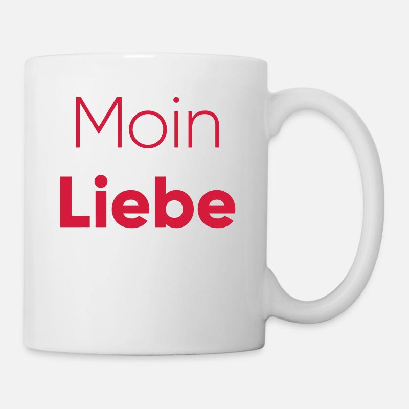 Liebe ist stärker als Hass - Tasse - Weiß