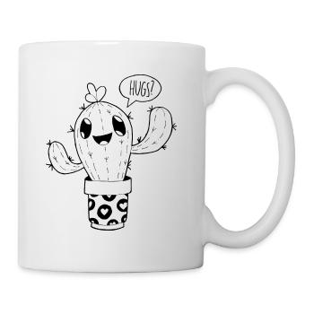 Cactus Hugs - Mug - white - Right