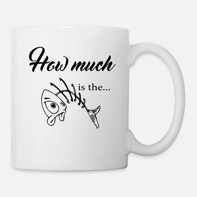 how much is the fish - 2017 - Tasse - Weiß
