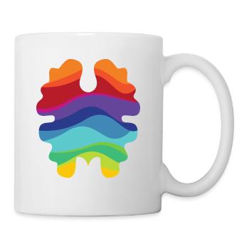 Rainbownut - Mug blanc - blanc - Droite
