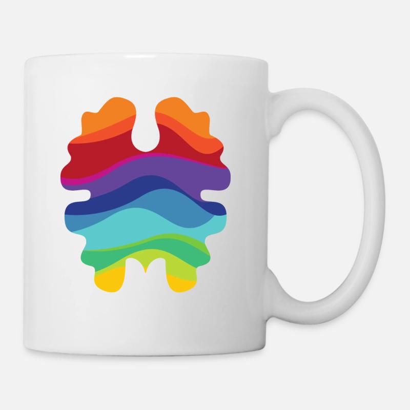 Rainbownut - Tasse - Weiß