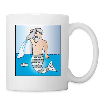Wassermann | Sternzeichen | Geburtstag Astrologie - Tasse - Weiß - Rechts