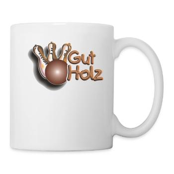 Cônes - bon bois - Mug blanc - blanc - Droite