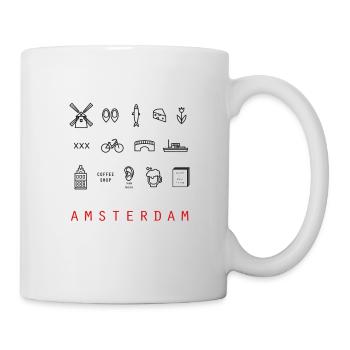 Amsterdam - Mug - white - Right