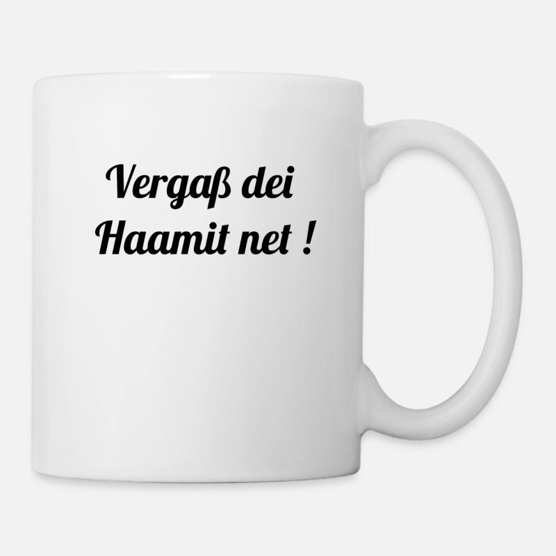 N'oubliez pas votre maison - Erzgebirge - Mug blanc - blanc