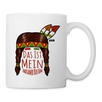 This is My Indian costume HARIZ carnival - Mug - white - Right