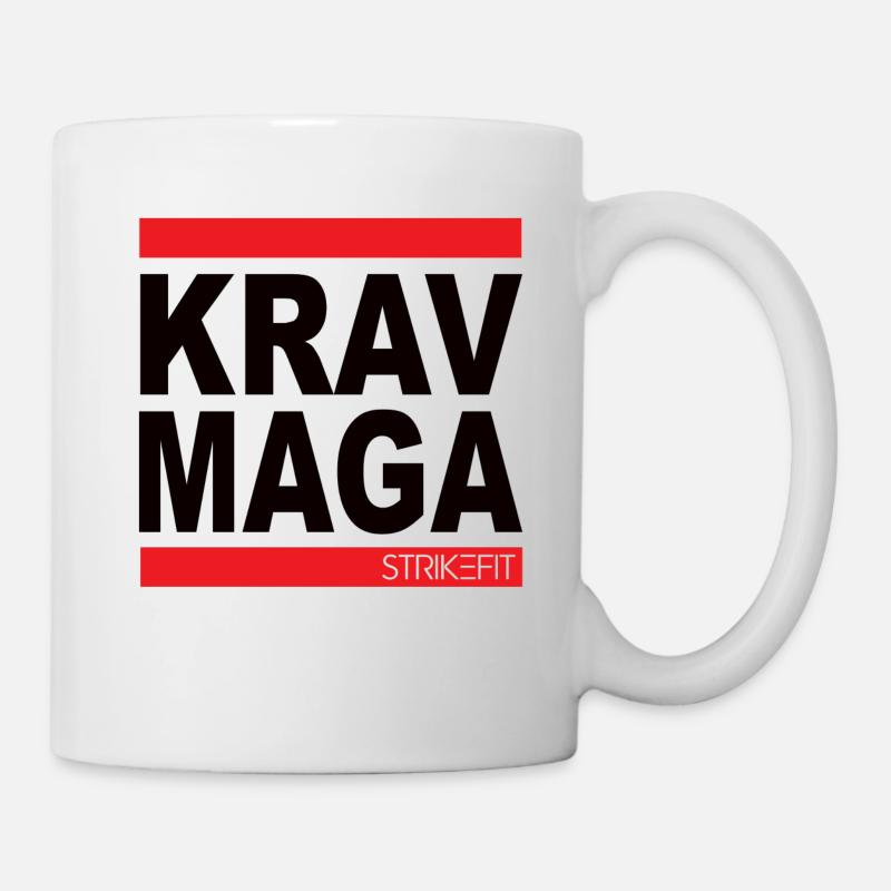 Krav Maga - Strikefit - Tasse - Weiß