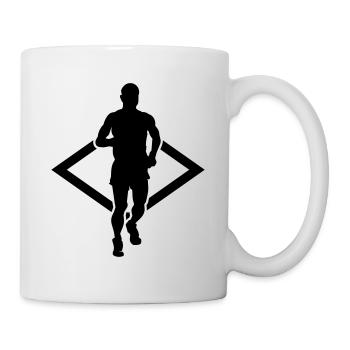 Sport im Focus - Läufer / Runner (1c) - Tasse - Weiß - Rechts