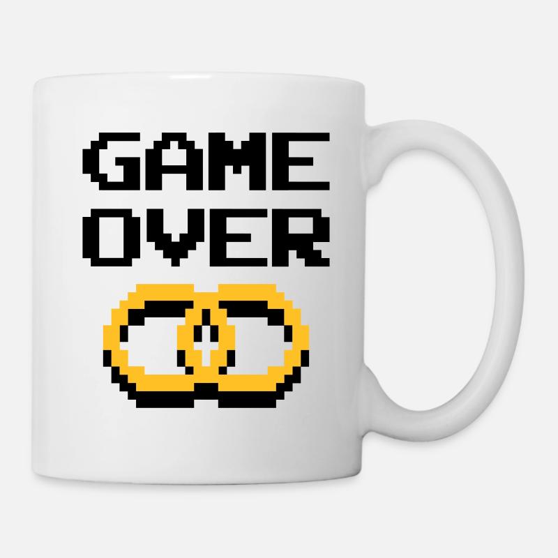 célibataire - Mug blanc - blanc