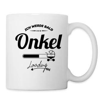 Ich werde bald Onkel - Tasse - Weiß - Rechts