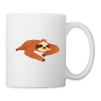 Sloth Hiking Team, Hiking, Mountain - Mug - white - Right