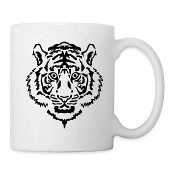 Tiger - Mug blanc - blanc - Droite