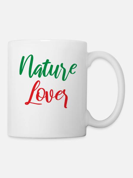 Amoureux de la nature - Mug blanc - blanc