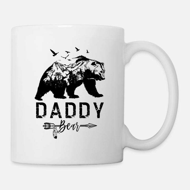 Papa Ours - Mug blanc - blanc
