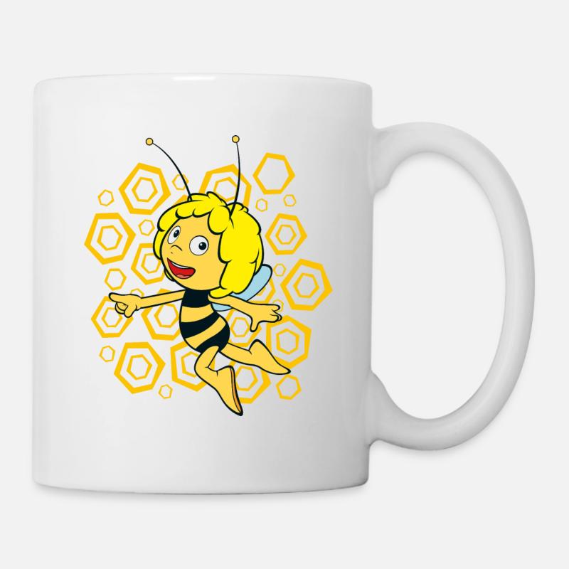 Maya L’Abeille Ruche - Mug blanc - blanc