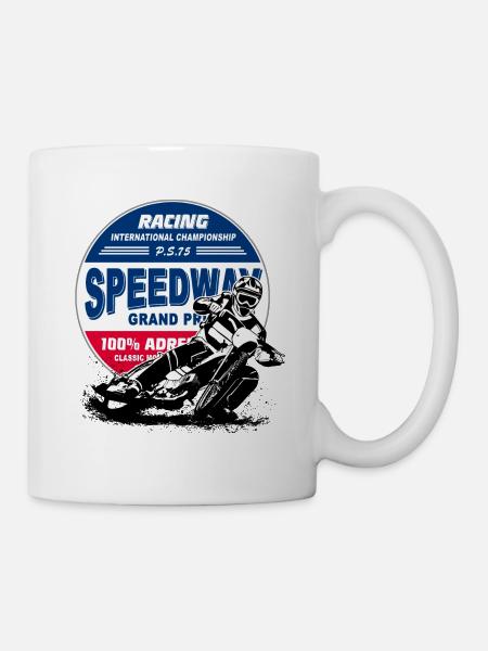 Speedway - Motorcycle Speedway - Mug - white