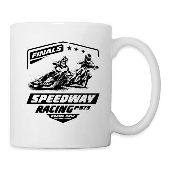 Speedway - Motorcycle Speedway - Tasse - Weiß - Rechts