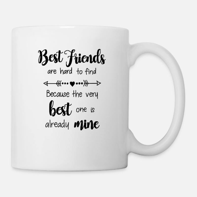 Best friend - meilleur ami - Mug blanc - blanc