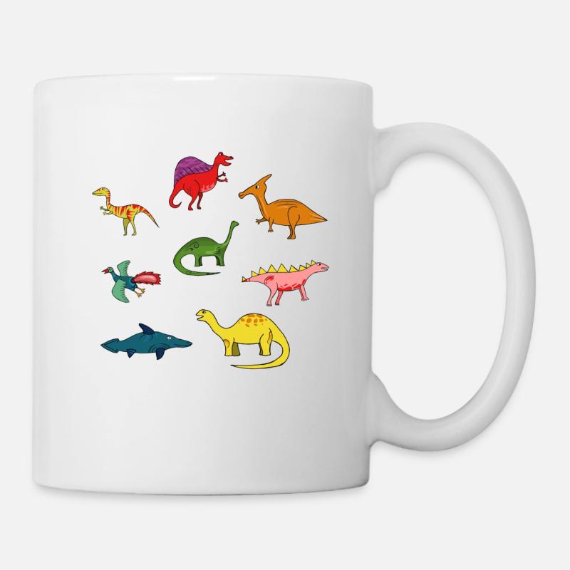 Dinosaure dinos dino - Mug blanc - blanc