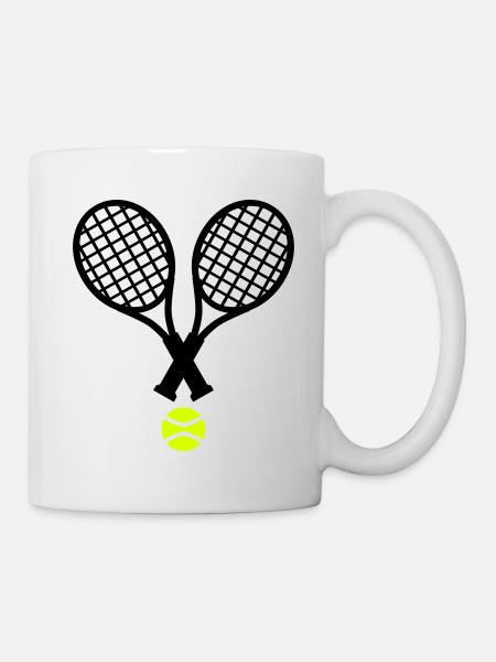 Tennis - Mug blanc - blanc