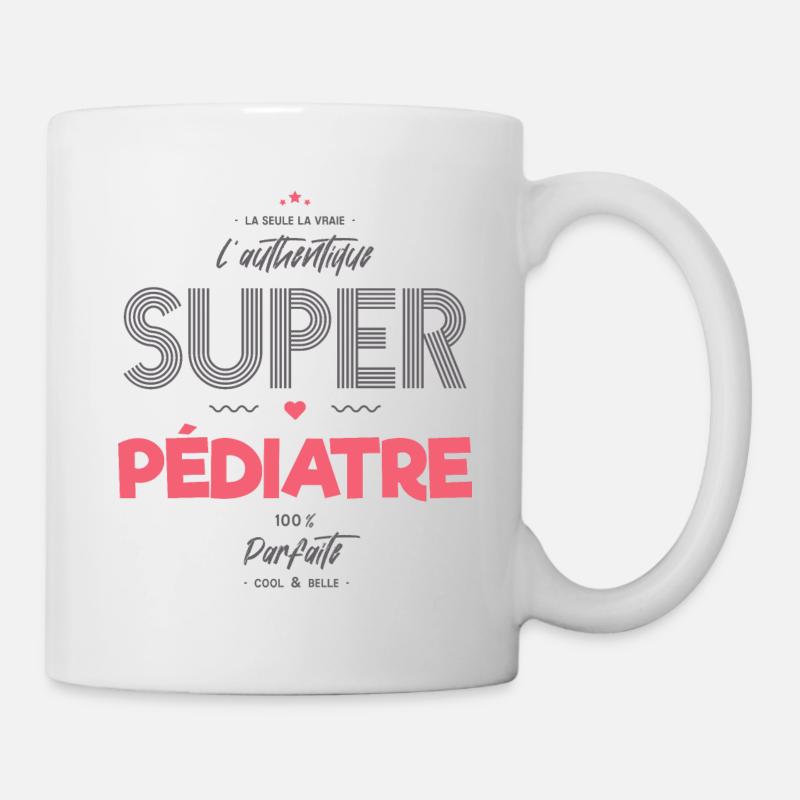 L authentique super pédiatre - Mug blanc - blanc