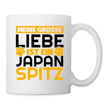 Japan Spitz Geschenke lustig - Tasse - Weiß - Rechts