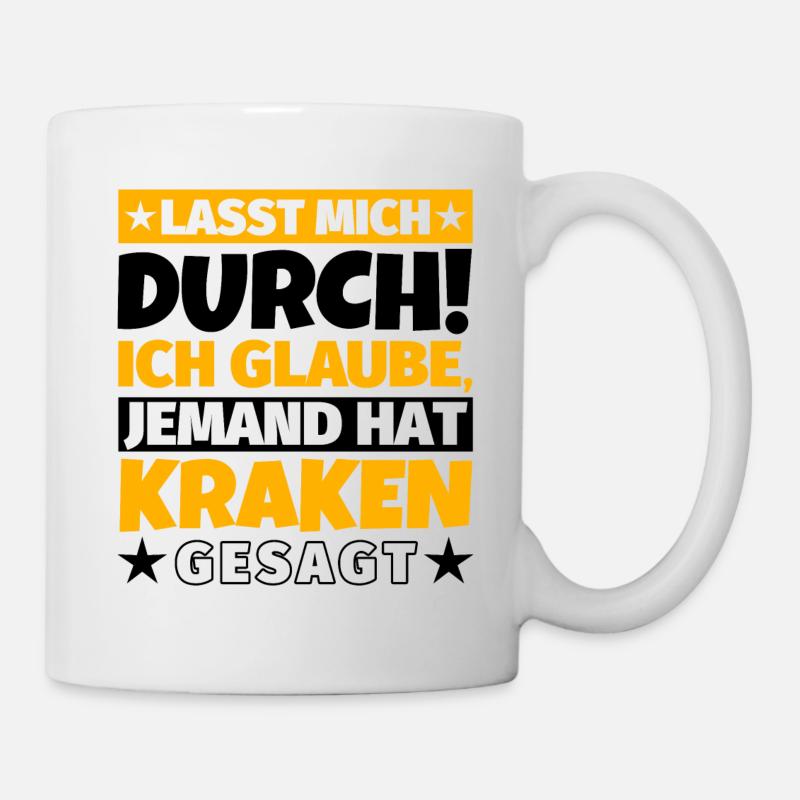 Kraken - Tasse - Weiß