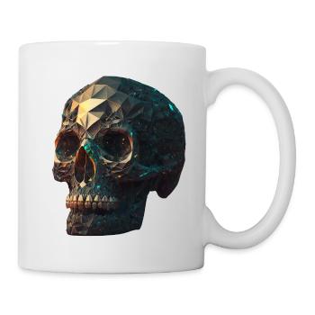 Kristallschädel Crâne de cristal - Mug blanc - blanc - Droite