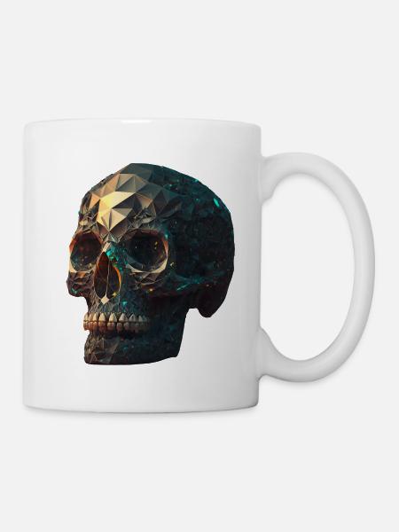 Kristallschädel Crystal Skull - Mug - white