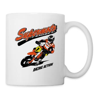 Supermoto - Supermotard - Mug - white - Right