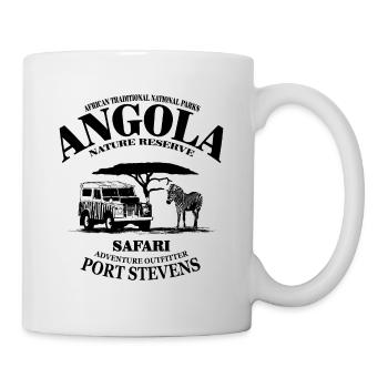 Angola - Zèbre - Mug blanc - blanc - Droite