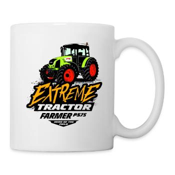 Tracteur - Tracteur - Agriculteur - Agriculteur - Mug blanc - blanc - Droite