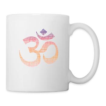 Yoga Om - Tasse - Weiß - Rechts