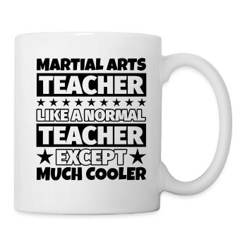 Martial Arts Lehrer Geschenk - Tasse - Weiß - Rechts