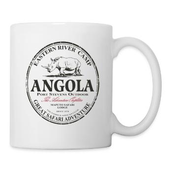 Angola - Rhinocéros - Mug blanc - blanc - Droite