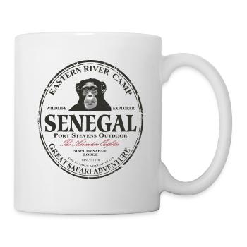 Senegal - Chimpanzees - Mug - white - Right