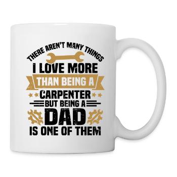 Vater zu sein ist eine davon, Geschenk für Vater - Tasse - Weiß - Rechts