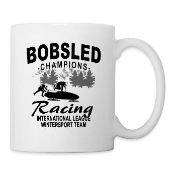 Bobsleigh - Bobsleigh - Mug blanc - blanc - Droite