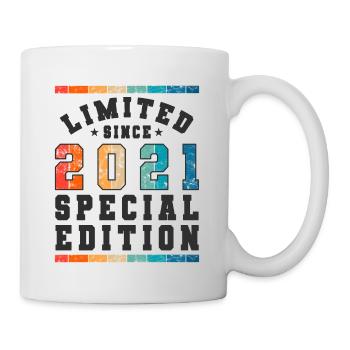 Limited Edition since 2021 Birthday Gift - Mug - white - Right