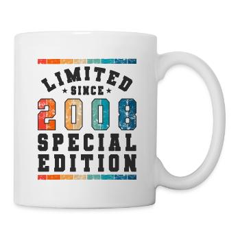 Limited Edition since 2008 Birthday Gift - Mug - white - Right