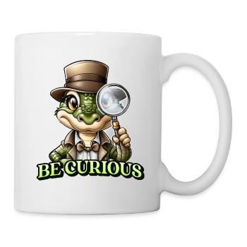 Crocodile pour la motivation des jeunes filles adolescentes - Mug blanc - blanc - Droite