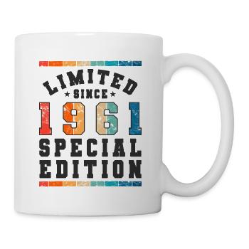 Limited Edition since 1961 Birthday Gift - Mug - white - Right