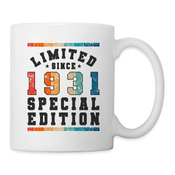 Limited Edition since 1931 Birthday Gift - Mug - white - Right