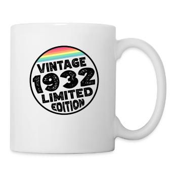 Édition limitée depuis 1932 Cadeau d’anniversaire - Mug blanc - blanc - Droite
