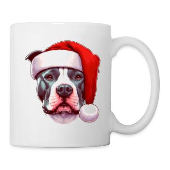 Pitbull Gifts For Christmas - Mug - white - Right