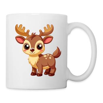 Cute Baby Moose - Mug - white - Right
